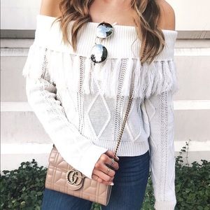 Endless Rose Fringe Sweater